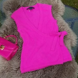 🎀French connection🎀women's angora vest